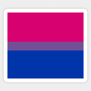 Bi pride flag Sticker